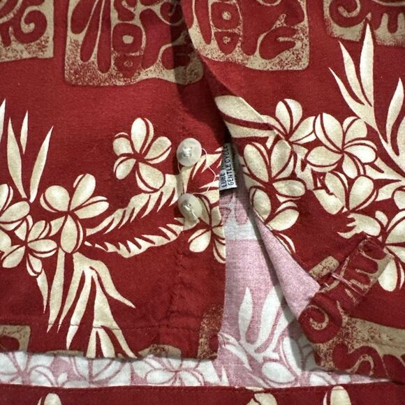 Vintage Pierre Cardin Hawaian shirt button down men’s Large made in Korea - Picture 9 of 13